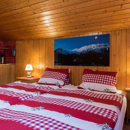 Апартаменти Haus Alpenblick Саас-Грунд Екстер'єр фото